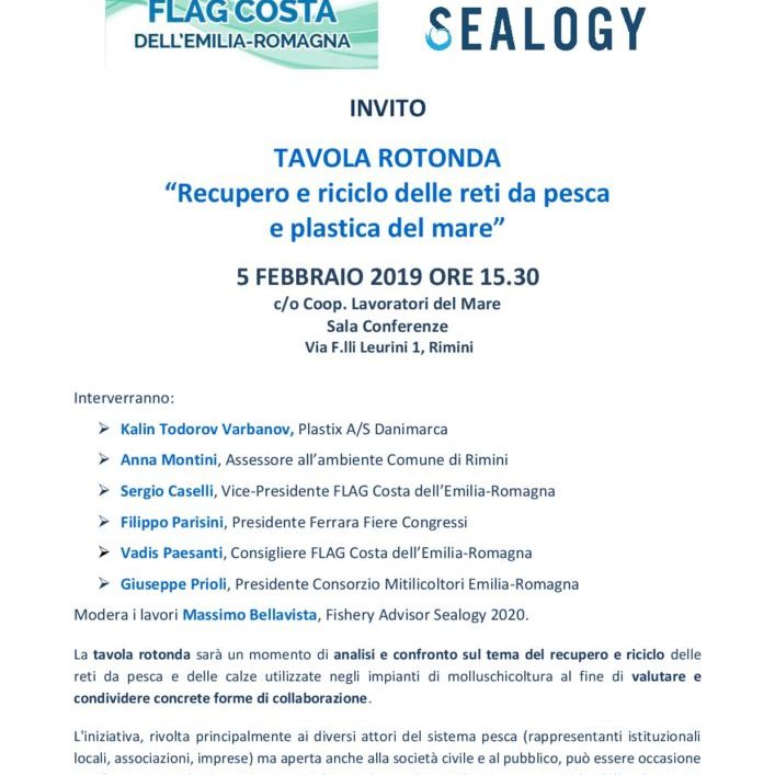 FLAG CER Invito 5 febbr 2019 Recupero e riciclo plastiche