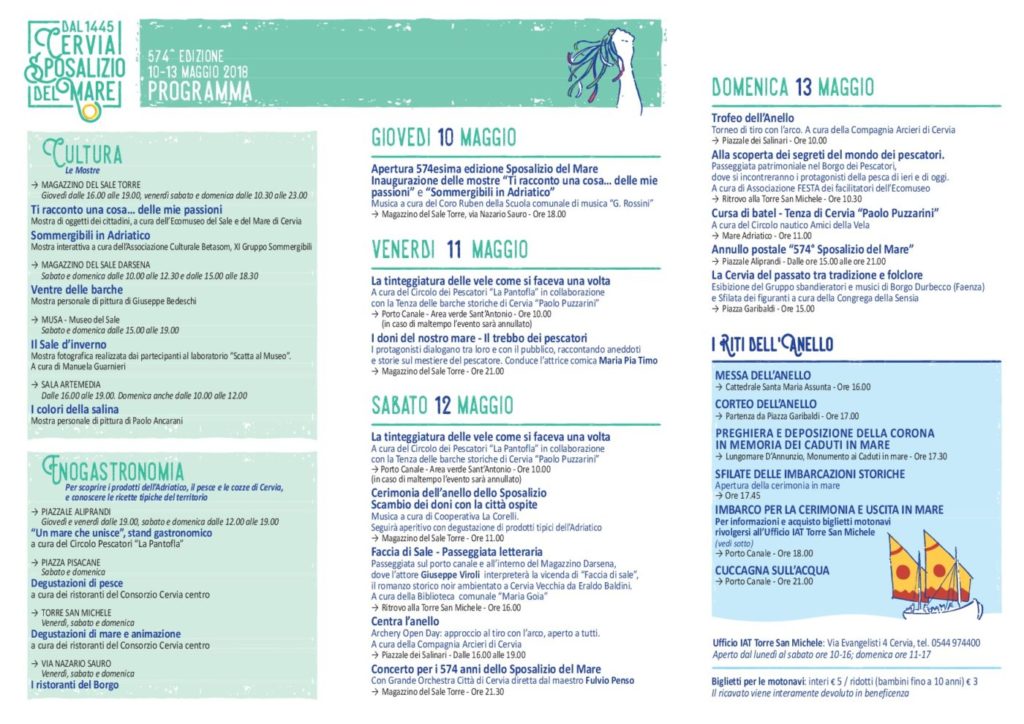 Festival del Mare - Lo Sposalizio del Mare