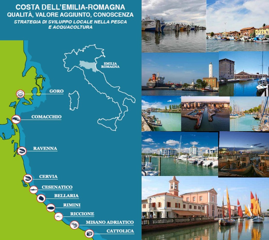 EVENTI INFORMATIVI del FLAG CER: appuntamenti lungo tutta la Costa dell’Emilia-Romagna da agosto a ottobre 2023